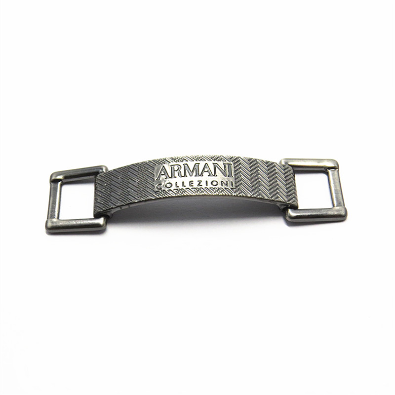 Metal Zinc Alloy GunMetal Shoe Buckle Clips