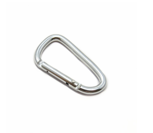 58MM Aluminum D-Ring Locking Carabiner Keychain